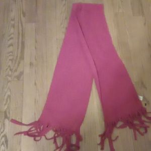 Pink scarf